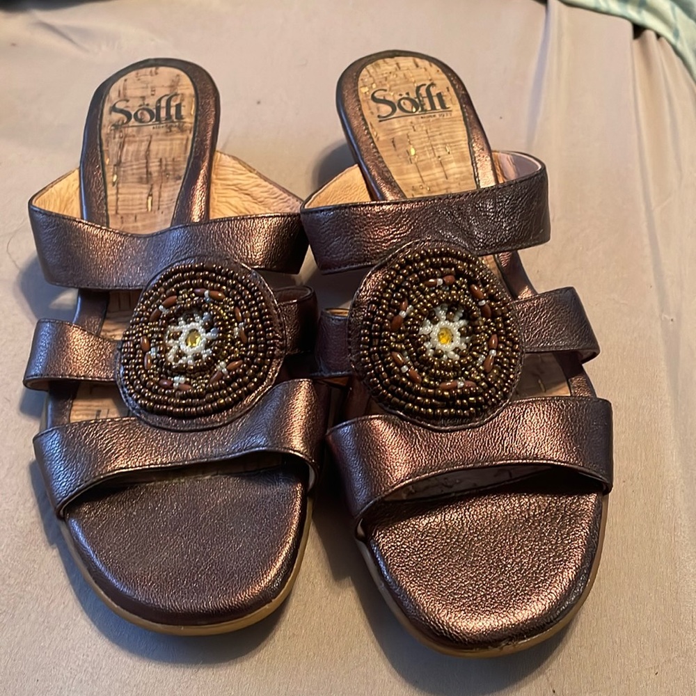 Beaded sandals
